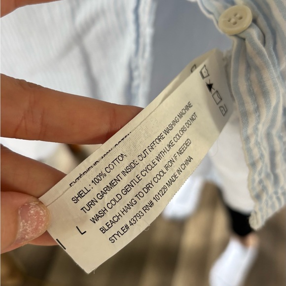 Stoosh Cotton Button Down - Picture 8 of 10